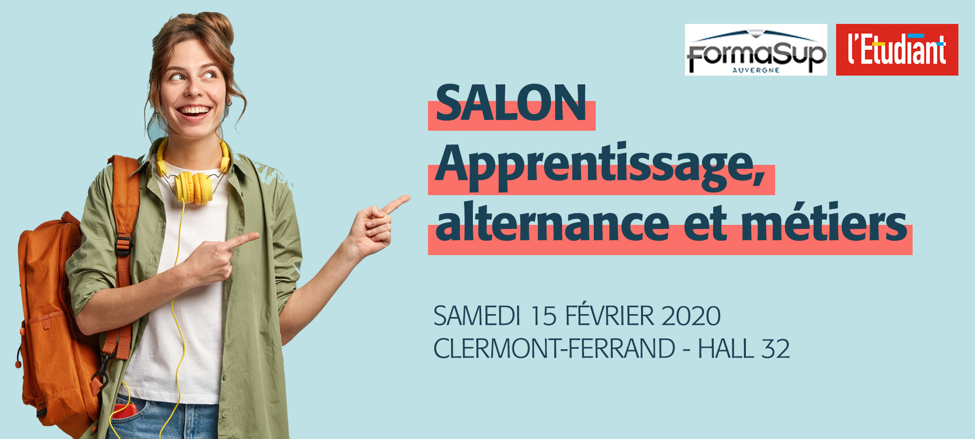 salon apprentissage alternance metiers clermont ferrand hall 32