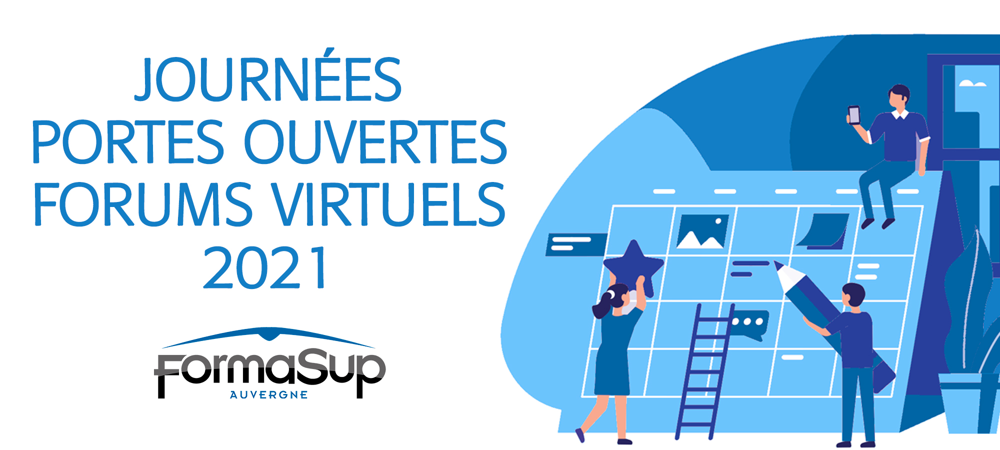 Journées Portes Ouvertes et forums virtuels 2021