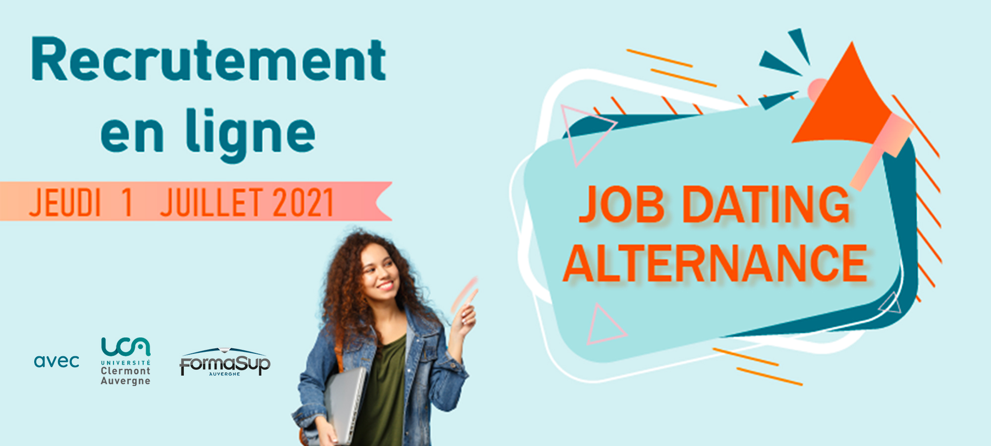 Job Dating Alternance UCA - FormaSup Auvergne