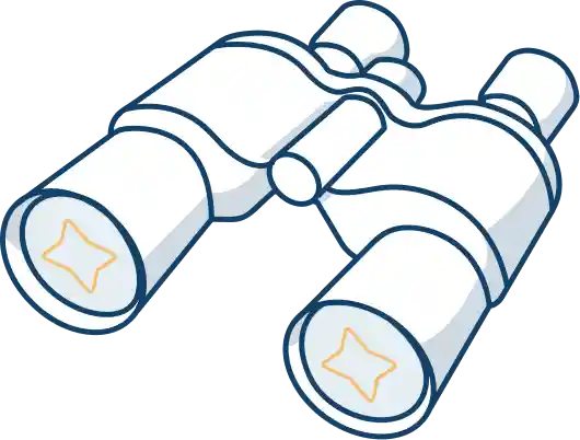 Illustration de jumelles
