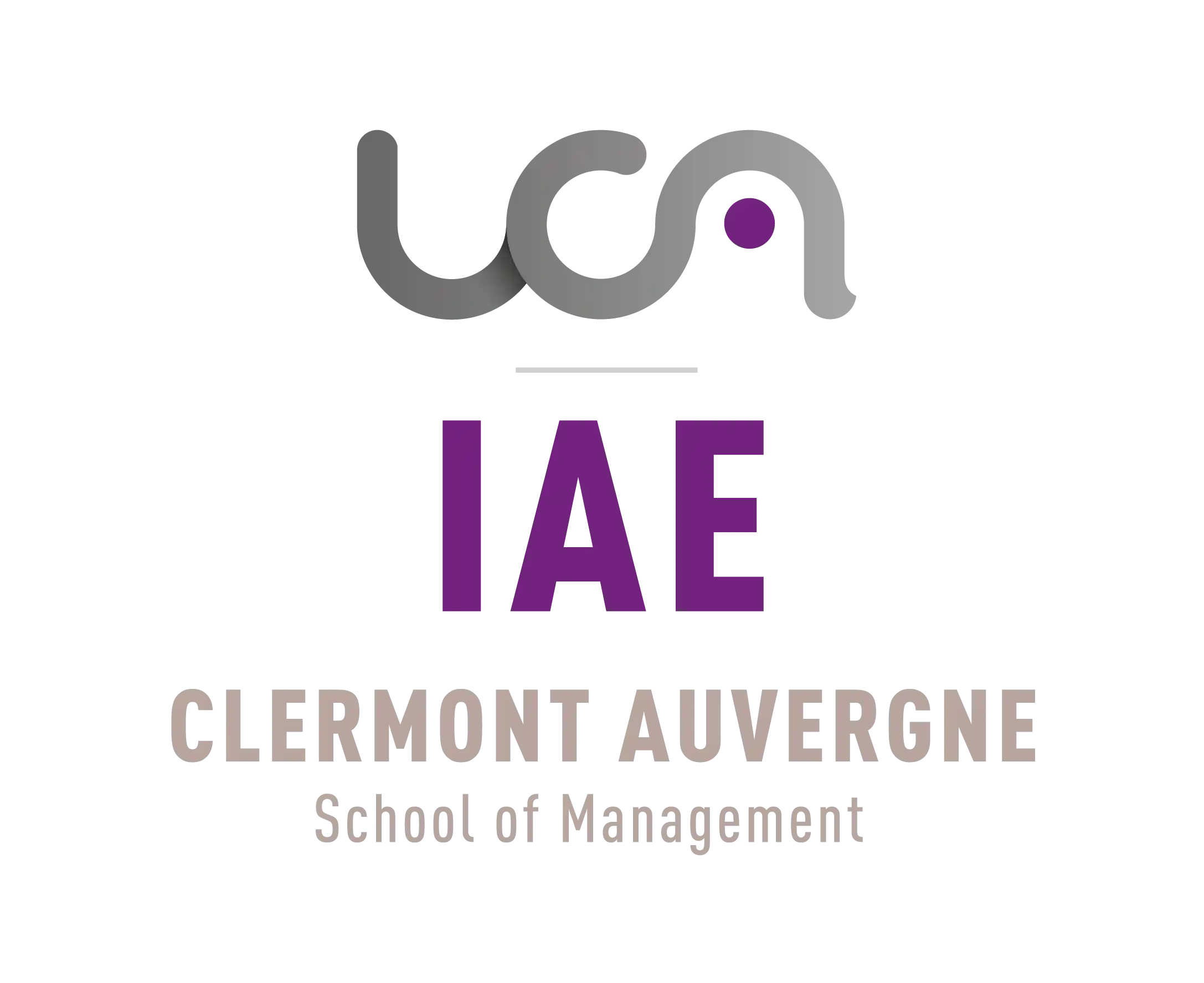Logo de l’UCA IAE Clermont Auvergne School of Management.